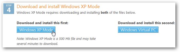 windows xp mode windows 7 lan disconnect