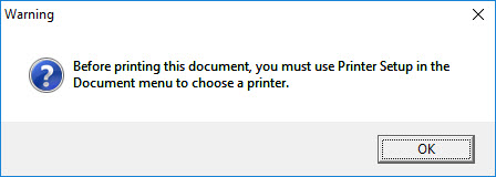 Image: Before printing this document, you must use Printer Setup in the Document menu to choose a printer.