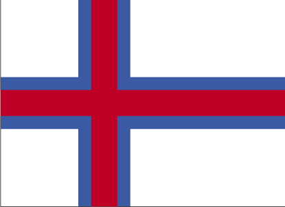 Faroese Islands Flag