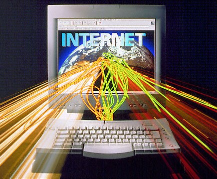 graphic representing having internet access